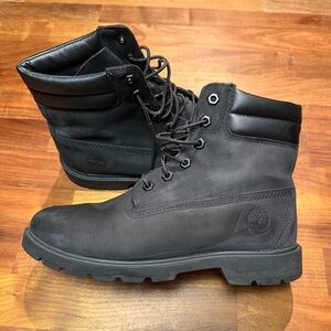 Timberland Black Lace Up Boots